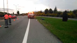 Detenido el conductor fugado del accidente mortal en Tajonar: se entrega horas después en la comisaría de Pamplona y aún iba borracho