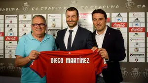 Diego Martínez, el nuevo "Zidane" de Osasuna, ya ejerce como nuevo entrenador