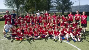 Los campus de f&uacute;tbol de la Fundaci&oacute;n Osasuna cuadruplican su participaci&oacute;n en los &uacute;ltimos a&ntilde;os