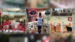 Diez comercios de Pamplona pugnan por tener el mejor escaparate sanferminero de la ciudad