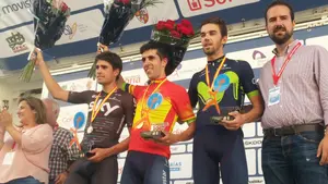 Jonathan Castroviejo alcanza la medalla de oro en la contrarreloj individual del campeonato de España