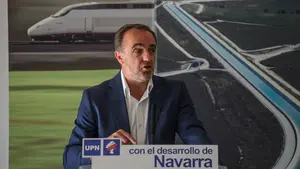 Esparza (UPN) reclama el TAV y el Canal a Barkos: "No anteponga su sillón al desarrollo de Navarra"