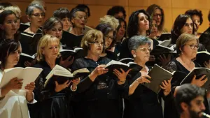 El Orfeón Pamplonés ampliará su sede de la calle Pozoblanco con el alquiler de el local situado debajo
