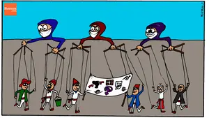 Viñeta: "Once peñas de San Fermín califican a los asesinos de ETA como “presos políticos”'