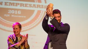 Esfuerzo, innovación y buena gestión: la fórmula del éxito del premio al Joven Empresario Navarro, Ciro Larrañeta 