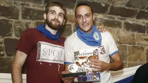 El Bombo de Oro de la Jarana honra a la pelota y premia a Martínez de Irujo tras su adiós del deporte profesional