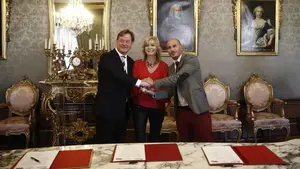 Navarra, País Vasco y Aquitania firman un nuevo convenio de colaboración para seguir impulsando el euskera
