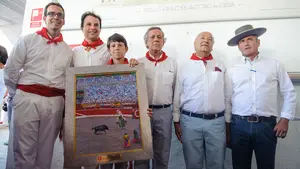 Pamplona premia a Jandilla con el premio 'Carriquiri' por el toro 'Decana', lidiado en 2016 por Talavante