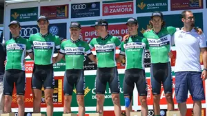 El conjunto navarro Caja Rural Seguros RGA se va a concentrar en Tudela con ocho ciclistas nuevos