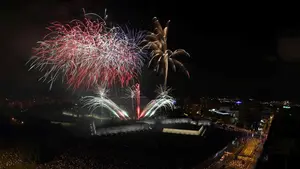 Los "poderosos y emotivos" fuegos artificiales del 8 de julio, de José Vicente Caballer, ganan el concurso de Sanfermines