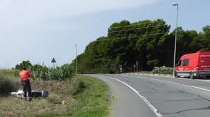 Grave un motorista navarro de 50 años tras sufrir un accidente y salirse de la carretera en Tudela