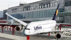 Nuevas conexiones aéreas en Navarra: Lufthansa anuncia ocho vuelos por semana entre Pamplona-Noáin y Fráncfort