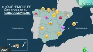 El mapa que te dice qu&eacute; emoji es el m&aacute;s usado en cada regi&oacute;n: este es el de Navarra