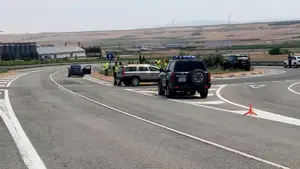 Siniestro en Sesma: dos personas resultan heridas tras la colisión de dos coches en un cruce