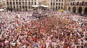 Desvelada la sorpresa: Tudela ya tiene quien prenda el cohete para iniciar las fiestas de Santa Ana