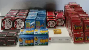 Incautados en las fiestas de Viana más de 8.300 petardos que vendía el propietario de un local a menores de edad