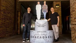 'Abracadabra', la nueva película de Berger, se estrena en Pamplona con su actor protagonista José Mota