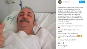 El humorista Santi Rodr&iacute;guez, ingresado en el hospital tras sufrir un infarto