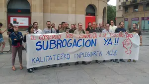 Los informáticos subcontratados por el Gobierno de Navarra paran su actividad: "Están en riesgo 50 puestos de trabajo"