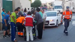 Herido grave un vecino de Cadreita tras ser atropellado en un paso de cebra de la localidad navarra