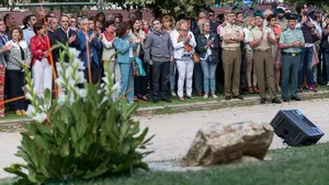 Sentido homenaje a Francisco Casanova: así ha sido el multitudinario acto celebrado en Berriozar