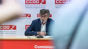 El tudelano Chechu Rodríguez se presenta para seguir dirigiendo CCOO en Navarra
