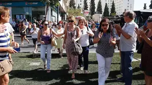 Juana Rivas sale del juzgado en libertad y sin medidas tras declarar: "Me voy a mi casa con mis ni&ntilde;os"