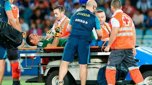 El exportero de Osasuna, Andrés Fernández, sufre una grave lesión en el ligamento cruzado de su rodilla derecha