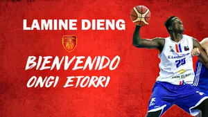 El décimo hombre: el africano Lamine Dieng cierra la plantilla del Basket Navarra para la nueva temporada
