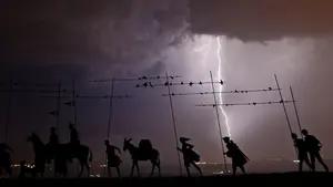 Las fuertes tormentas siguen en Navarra y podrían dejar hasta 40 litros por metro cuadrado