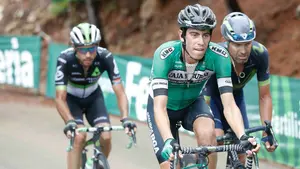 Jaime Rosón (Caja Rural) asegura sentir "rabia" al no aprovechar la oportunidad de ganar la etapa de la Vuelta