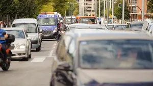 Asirón ve "normalidad y poco tráfico" con las principales calles de Pamplona colapsadas en el primer día de cambios