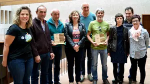 Los productores ecológicos premian al colectivo Helianto y a los hermanos Cabodevilla en su Asamblea General