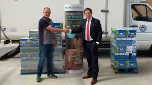 Exitoso cierre de la campaña 'Ningún niño sin bigote' en Navarra con 26.490 litros de leche recogidos para familias en riesgo