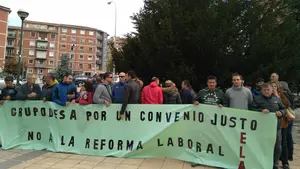 Los trabajadores de Grupodesa de Egüés y Orkoien, en huelga indefinida para negociar un nuevo convenio con la empresa
