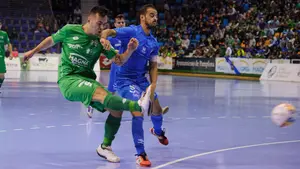 Los jugadores Rafa Usín, Dani Saldise y David García, convocados por el seleccionador nacional Venancio López