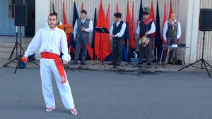Osasuna rinde un sentido homenaje a Eladio Cilveti con discursos nostálgicos, aplausos y danzas tradicionales