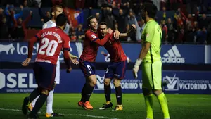 La remontada en imágenes: seis minutos vibrantes valen a Osasuna para derrotar al Almería y conocer la victoria en casa