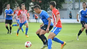 El colista se hunde: la Peña Sport ha encajado una durísima goleada ante el filial del Sporting en San Francisco