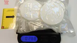 Directo a prisión un vecino de Sangüesa de 67 años por transportar 288 gramos de cocaína, 40.000 euros en droga