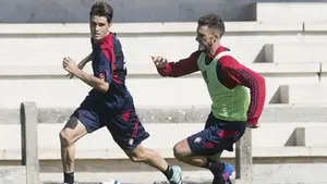 Aridane, Sebas Coris, Mateo García y Quique, ausentes en el entrenamiento a puerta abierta en Tajonar