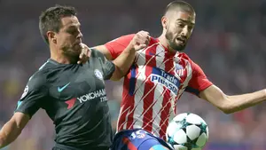 El Chelsea del navarro César Azpilicueta asalta el Metropolitano y se lleva la victoria en el último minuto