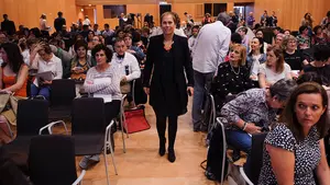 La presidenta Barkos pide "trabajar para que la vejez no sea vista como una carga, sino como una conquista"