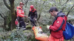 Se confirma que el cadáver encontrado este domingo en una regata de Valcarlos es el de un peregrino alemán de 53 años 