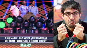El concurso de Antena 3 'Boom' pide perdón públicamente por haber incluido Navarra en Euskal Herria