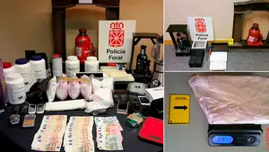 Laboratorio de droga en Orkoien: a prisión por adulterar cocaína y traficar en clubs de alterne de Pamplona