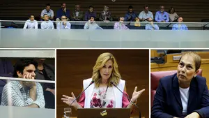 La oposición alerta del "abandono" del cuatripartito hacia la Ribera y Bildu lo tacha de "manipulación"