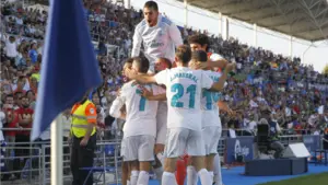 Un tanto de Cristiano en el minuto 85 resuelve el partido del Real Madrid en el Coliseum Alfonso P&eacute;rez