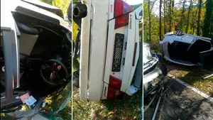 Las carreteras navarras se cobran su peaje en la operación retorno: cuatro heridos en diez accidentes de tráfico