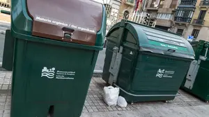 Multas de hasta 750 euros en Pamplona por dejar basura fuera de los contenedores